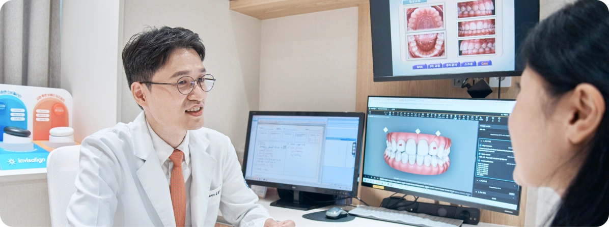 인비절라인의 결과는 장치가 아니라 치료 계획이 결정합니다.